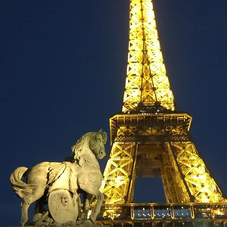 In Eiffel Tower & Champs Elysees Paris